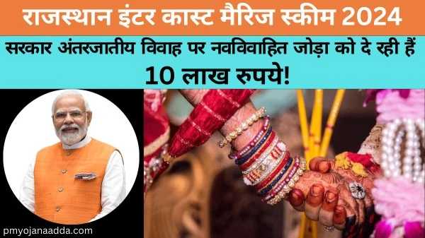 Rajasthan Inter Caste Marriage Scheme 2024