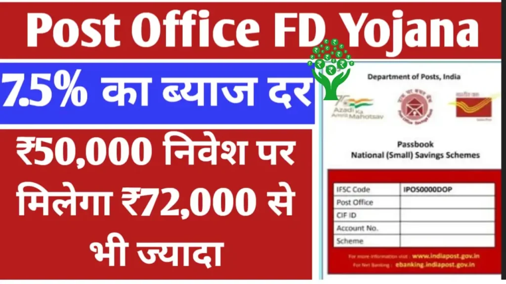 Post Office FD Yojana