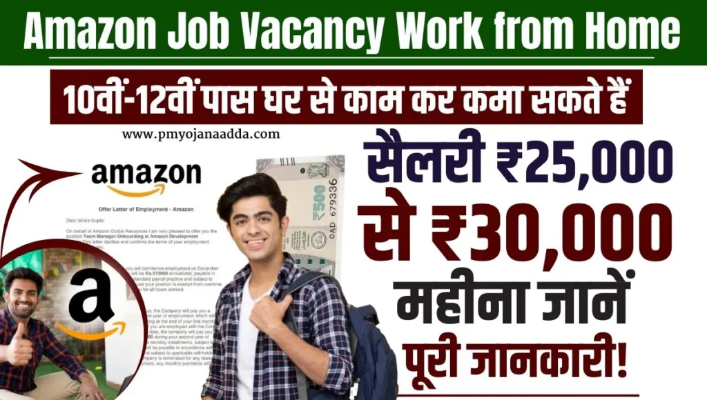 Amazon Job Vacancy Work from Home