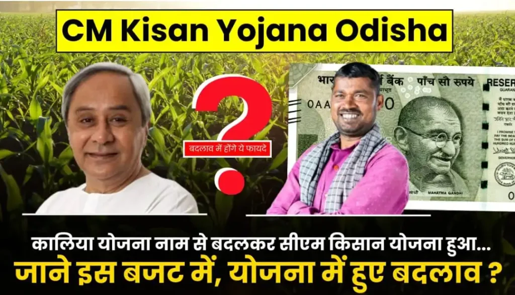 CM Kisan Yojana Odisha