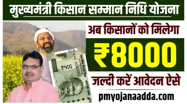 Mukhyamantri Kisan Samman Nidhi Yojana