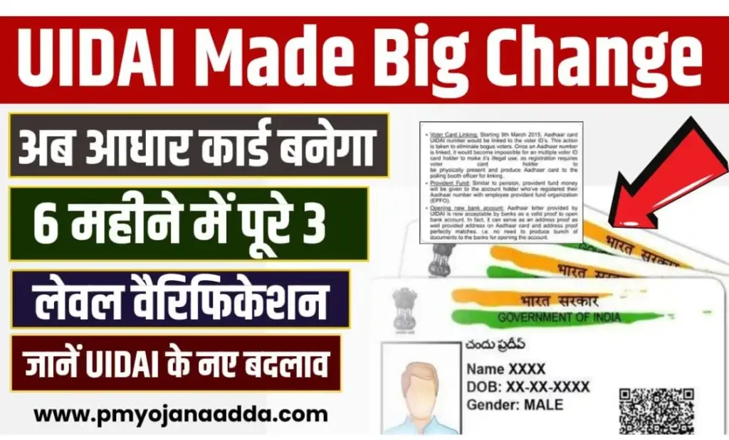 UIDAI Made Big Change 2024