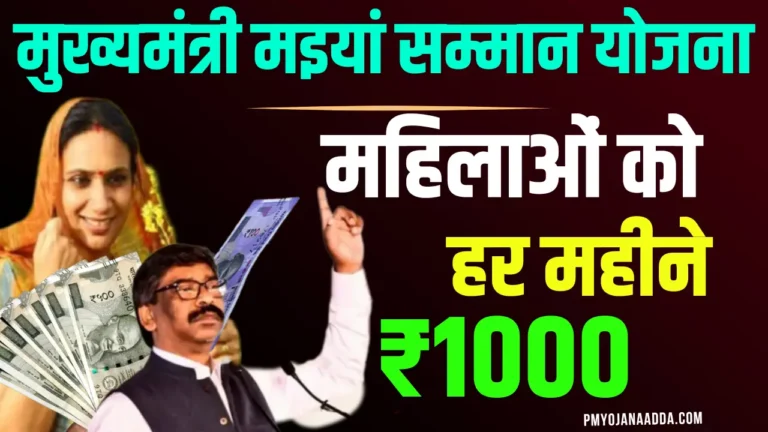 Jharkhand Mukhyamantri Mahila Samman Yojana 2024 Online Apply