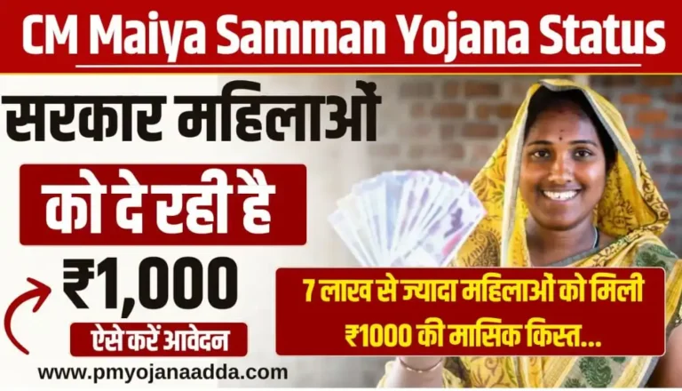 Mukhyamantri Maiya Samman Yojana Payment