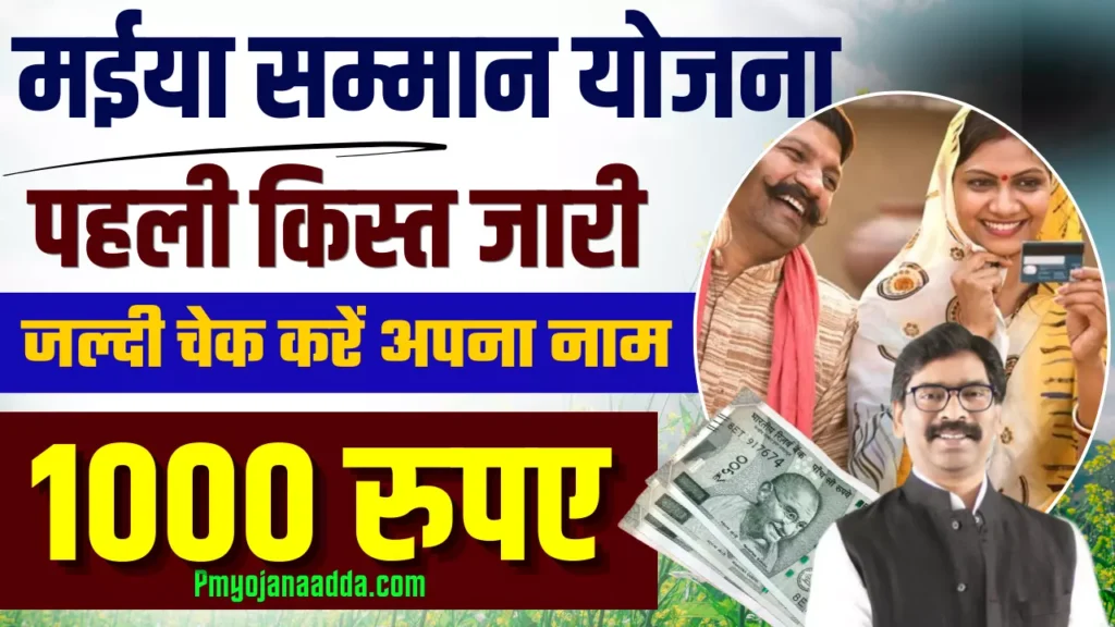 Maiya Smman Yojana 1st Installment