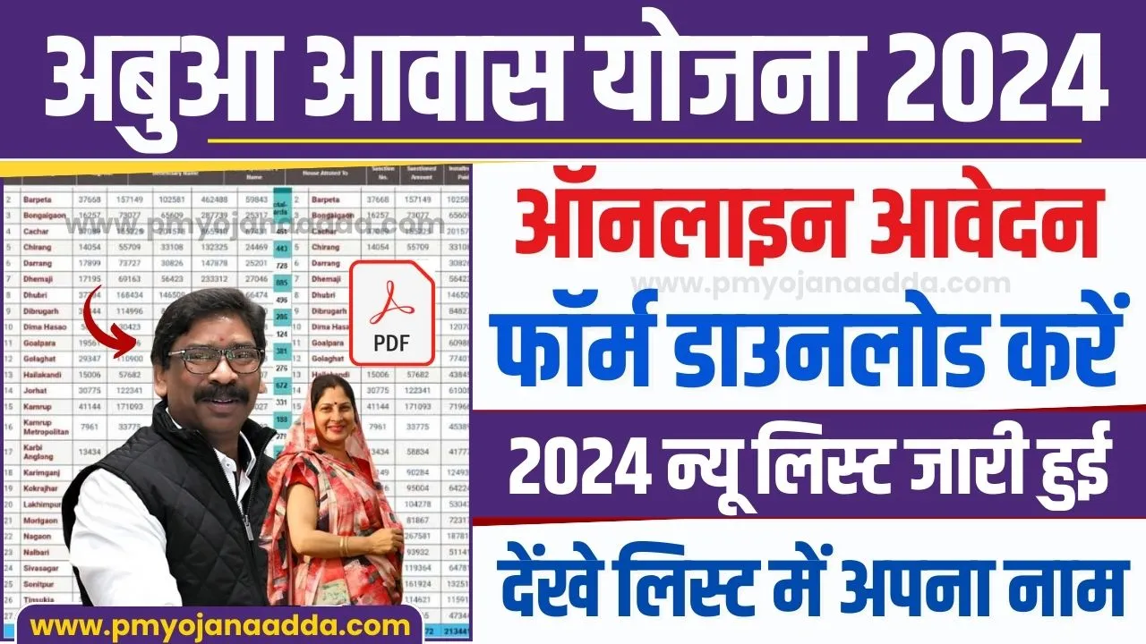 Abua Awas Yojana Form Pdf