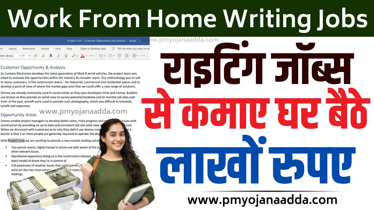 Work From Home Content Writing Jobs For Freshers