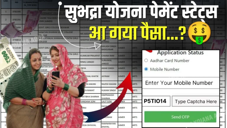 Subhadra Yojana Payment Status Check 2024