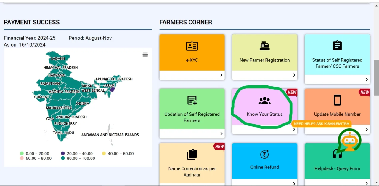 Pm Kisan Status Check